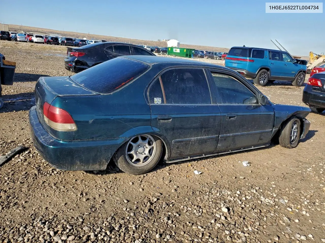 1HGEJ6522TL004734 1996 Honda Civic Dx