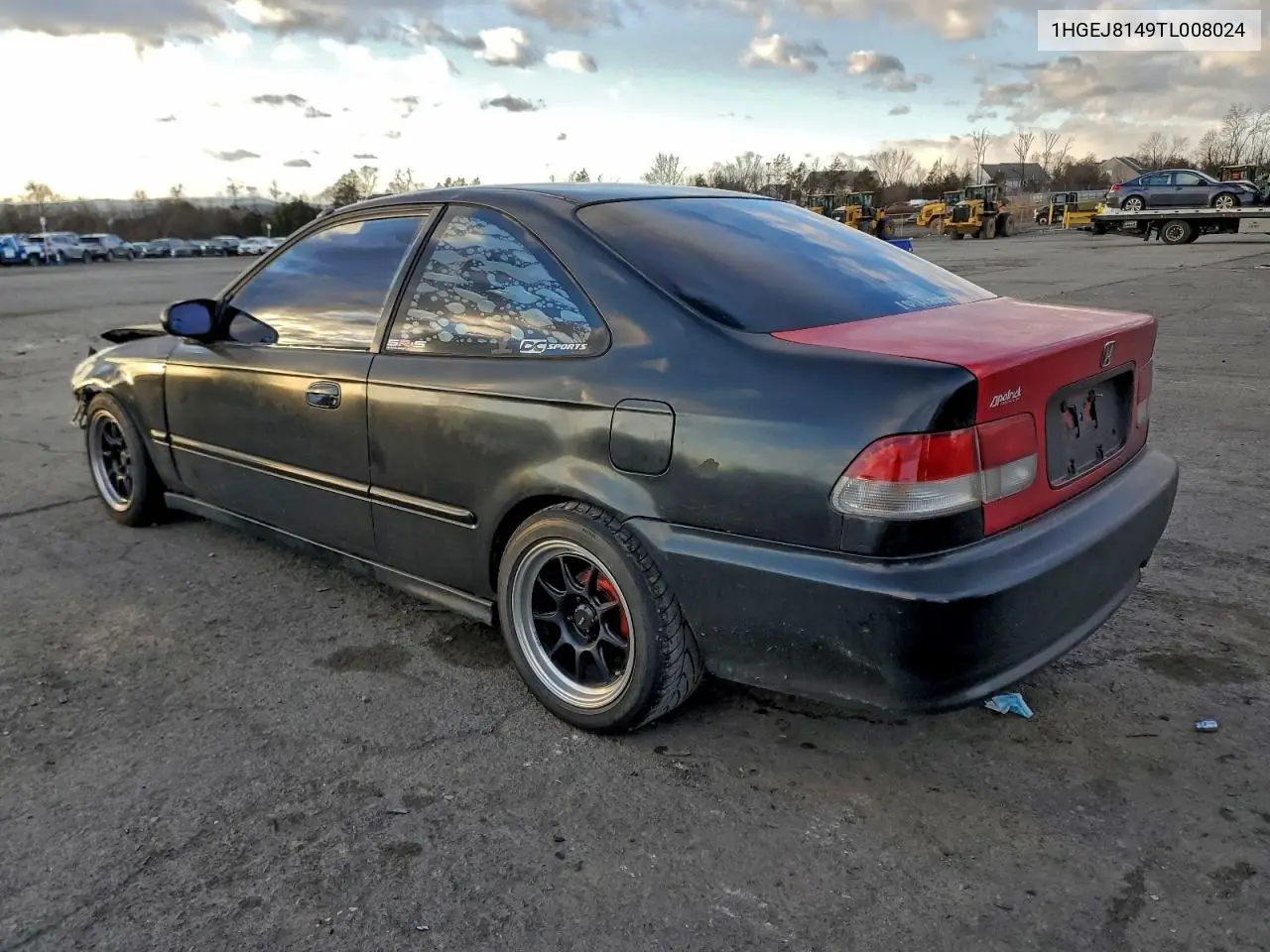 1HGEJ8149TL008024 1996 Honda Civic Ex