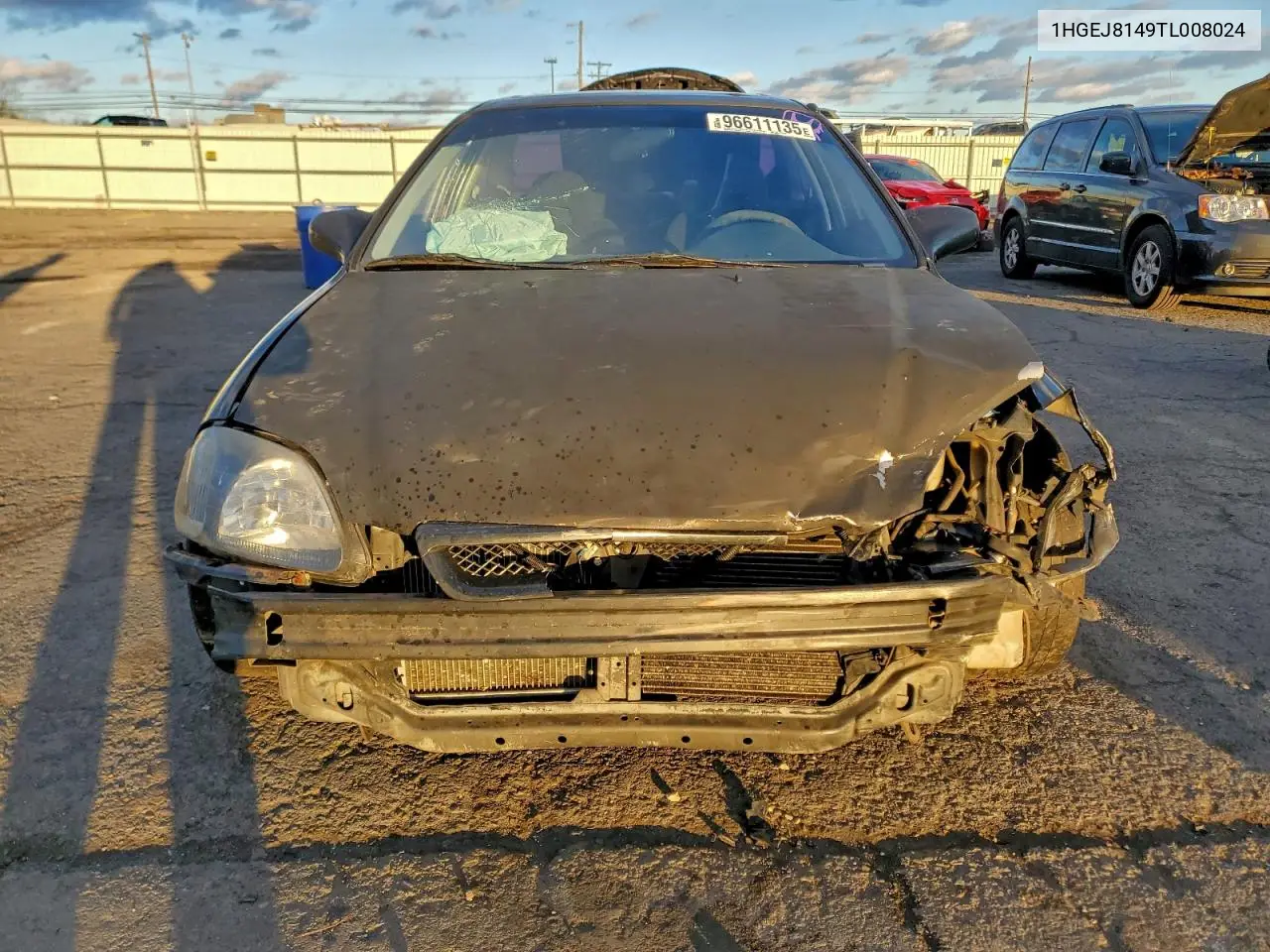 1HGEJ8149TL008024 1996 Honda Civic Ex