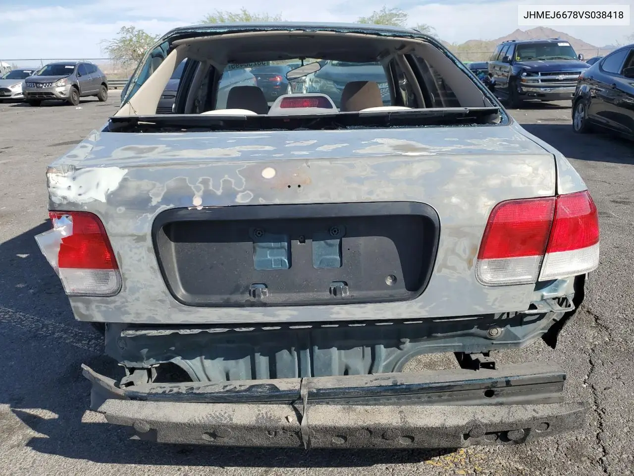 JHMEJ6678VS038418 1997 Honda Civic Lx