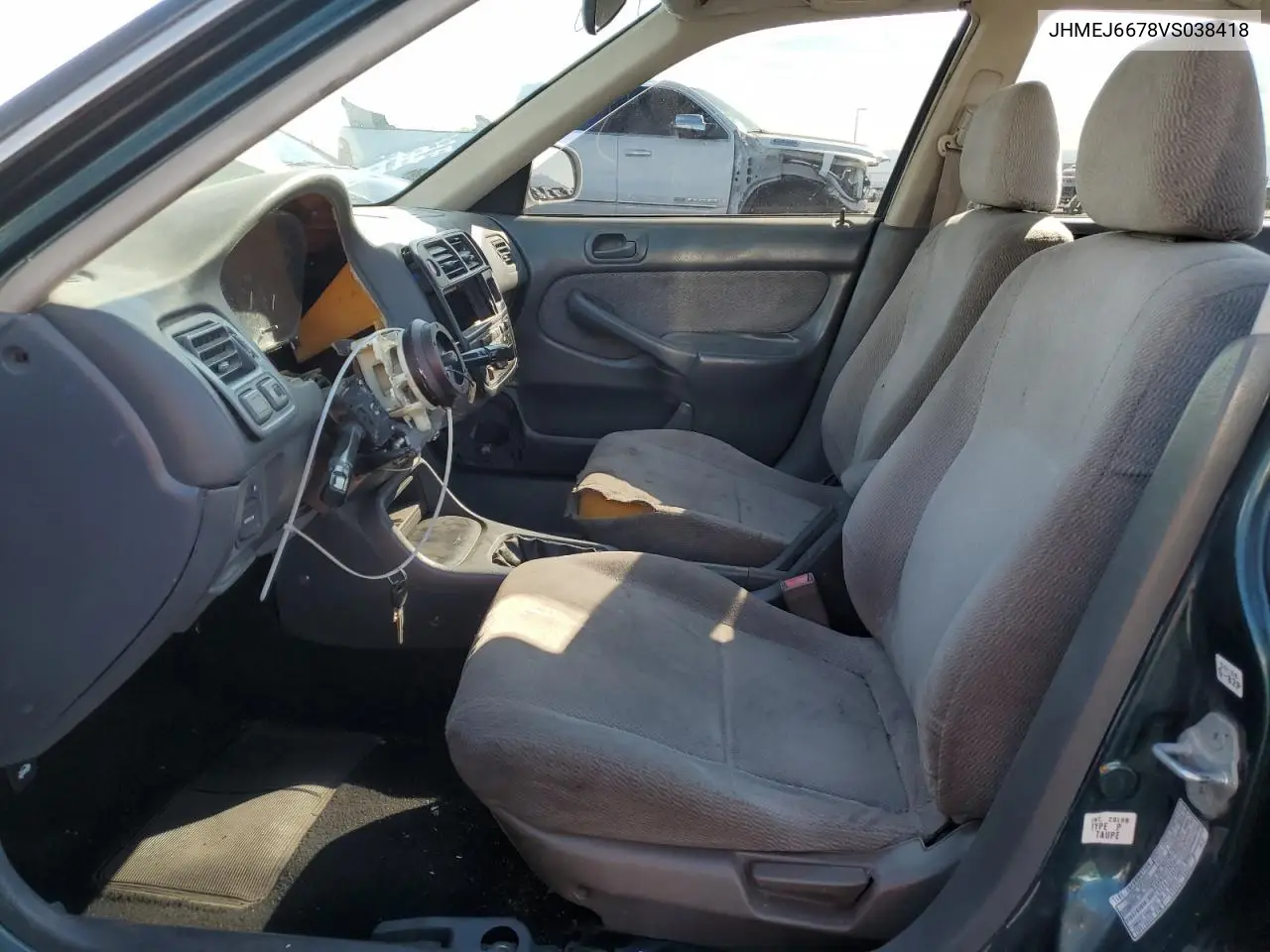 JHMEJ6678VS038418 1997 Honda Civic Lx