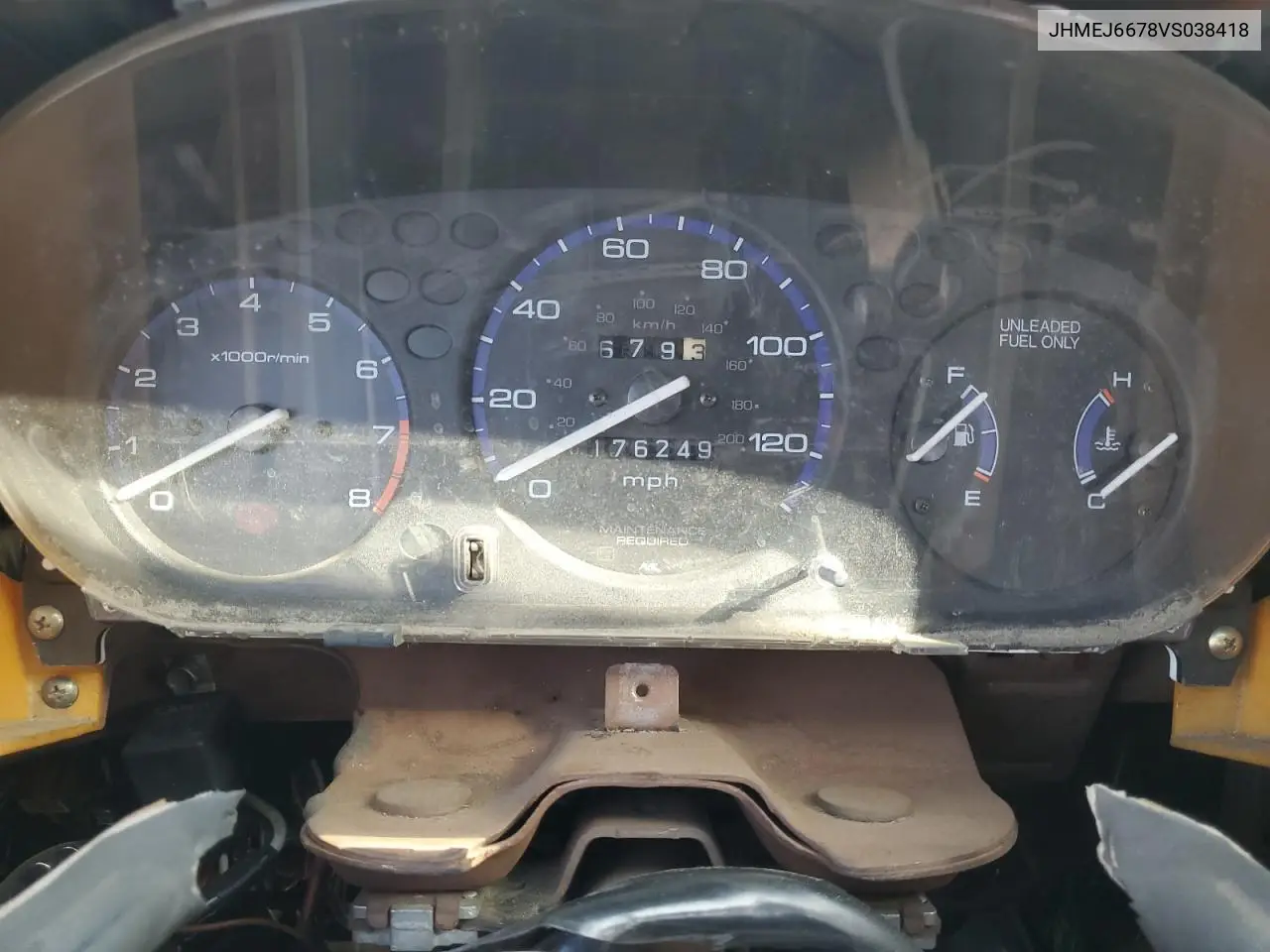 JHMEJ6678VS038418 1997 Honda Civic Lx