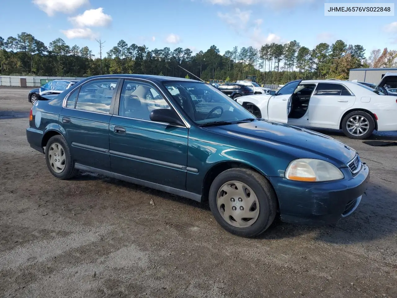 JHMEJ6576VS022848 1997 Honda Civic Lx