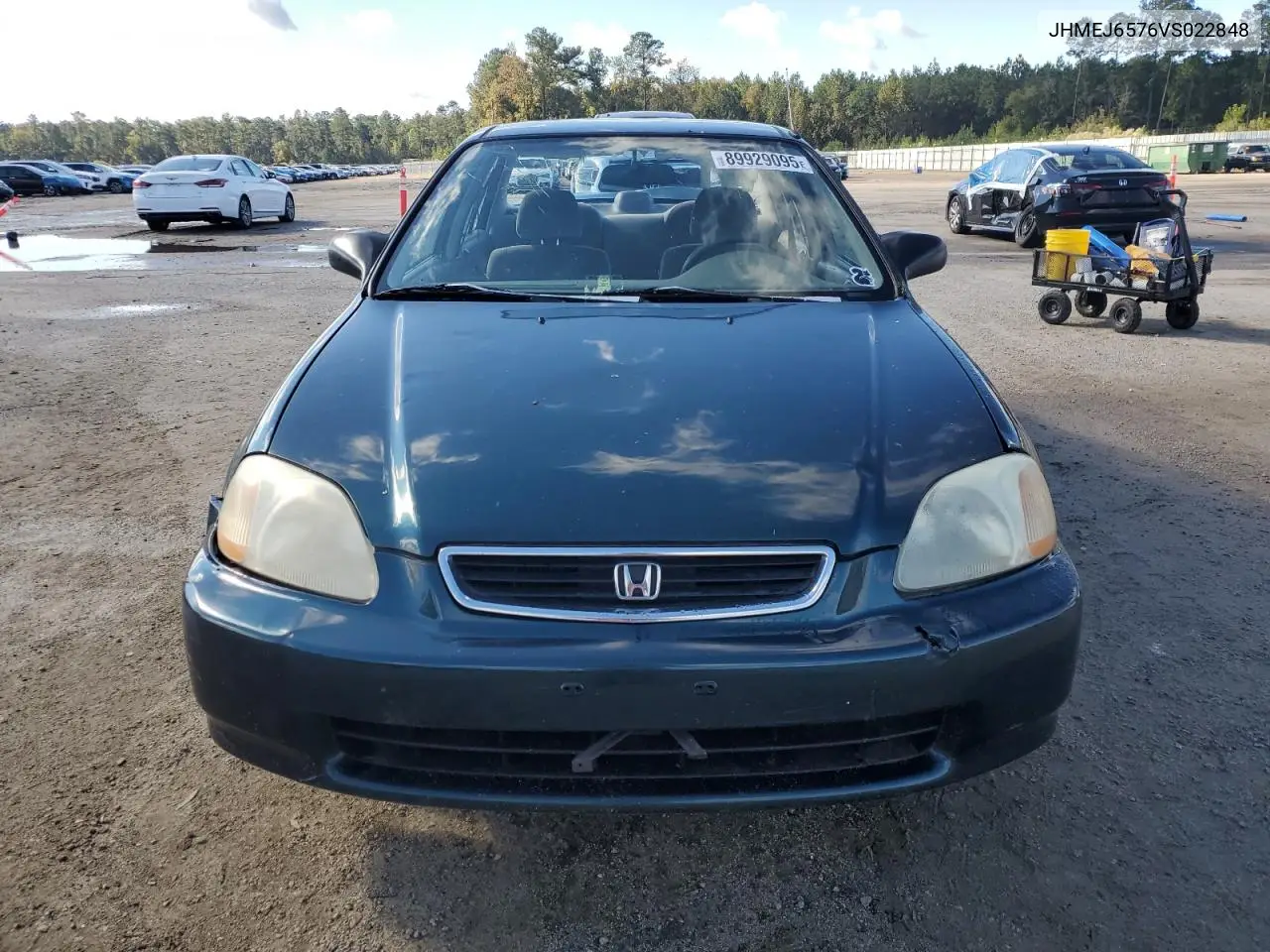 JHMEJ6576VS022848 1997 Honda Civic Lx