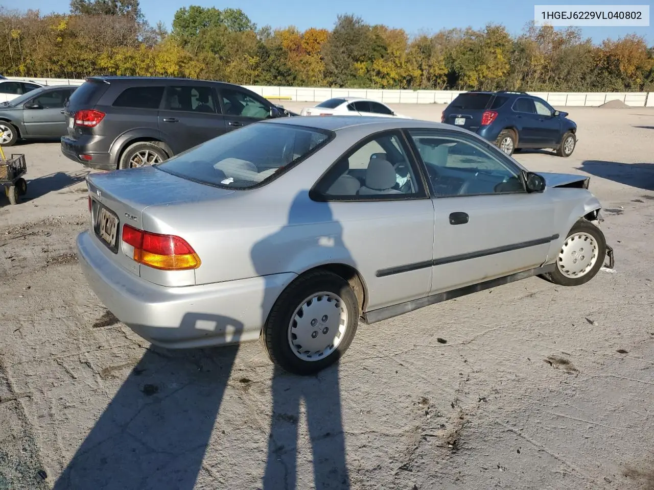 1HGEJ6229VL040802 1997 Honda Civic Dx