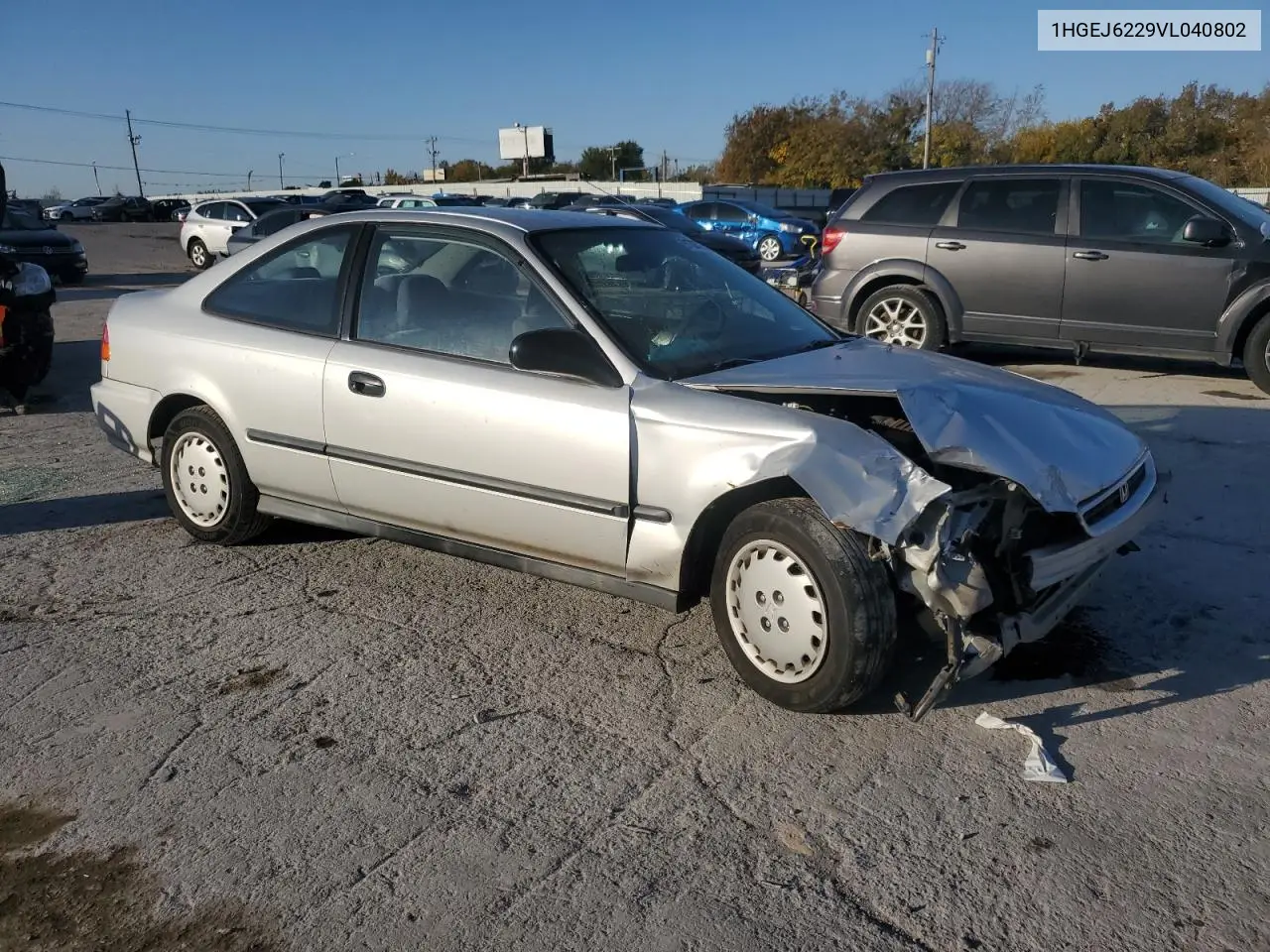1HGEJ6229VL040802 1997 Honda Civic Dx