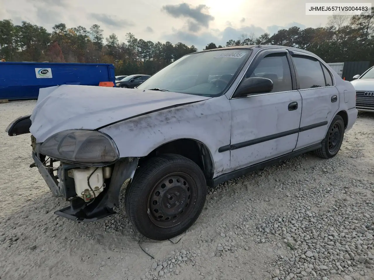 JHMEJ6571VS004483 1997 Honda Civic Lx