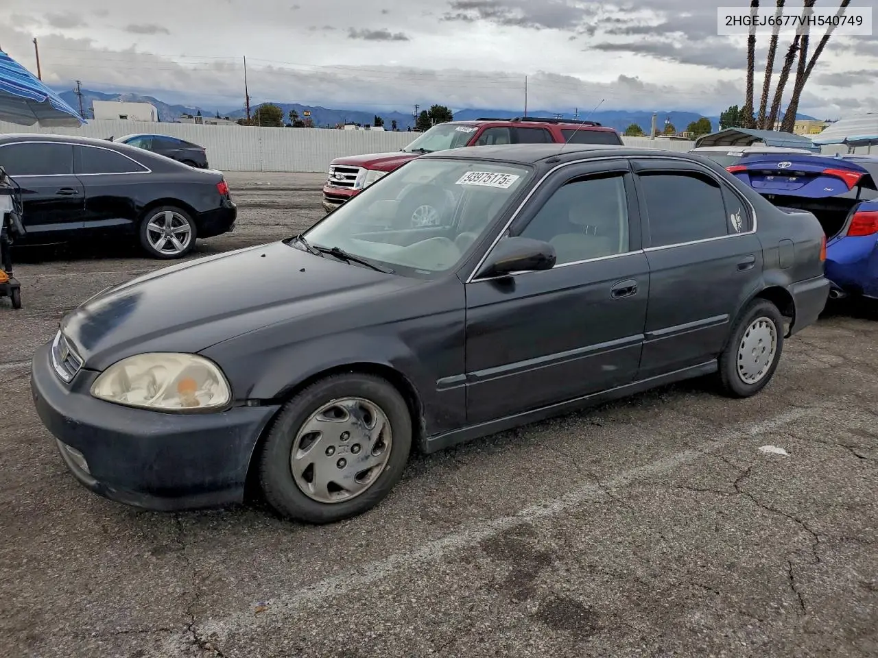 2HGEJ6677VH540749 1997 Honda Civic Lx