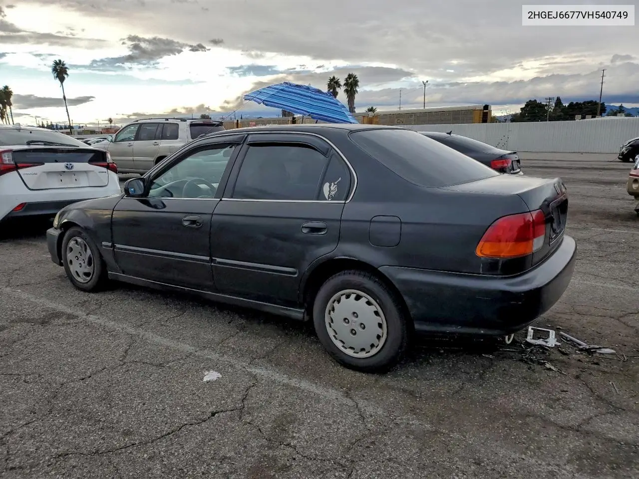 2HGEJ6677VH540749 1997 Honda Civic Lx