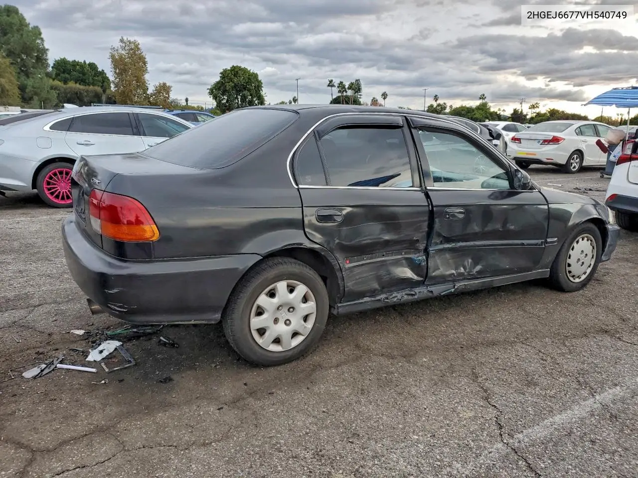 2HGEJ6677VH540749 1997 Honda Civic Lx