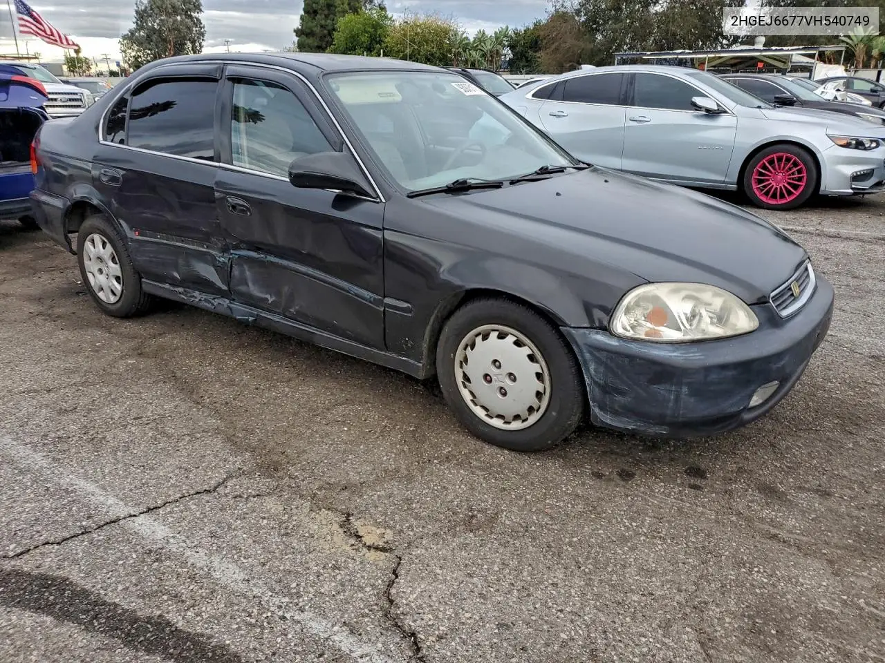 2HGEJ6677VH540749 1997 Honda Civic Lx