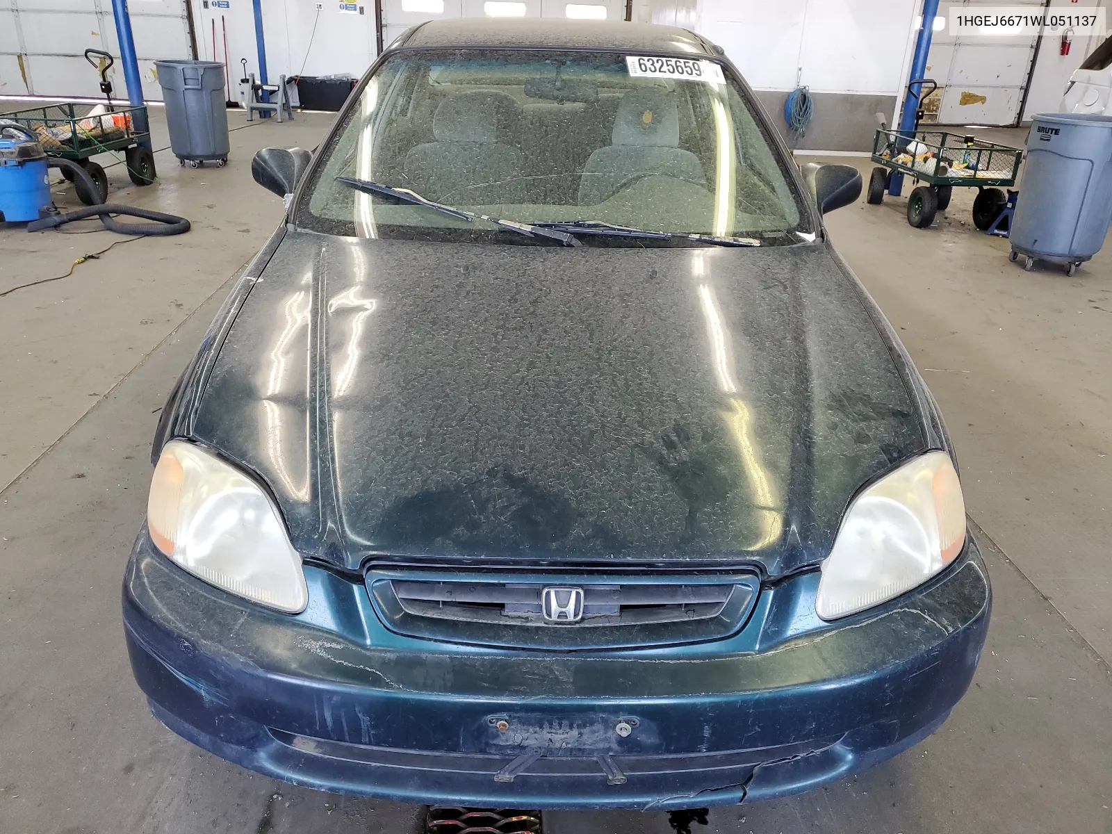 1HGEJ6671WL051137 1998 Honda Civic Lx