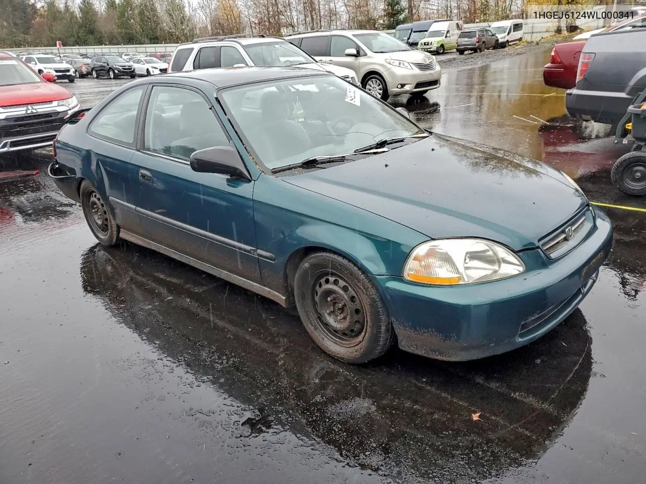 1HGEJ6124WL000341 1998 Honda Civic Dx