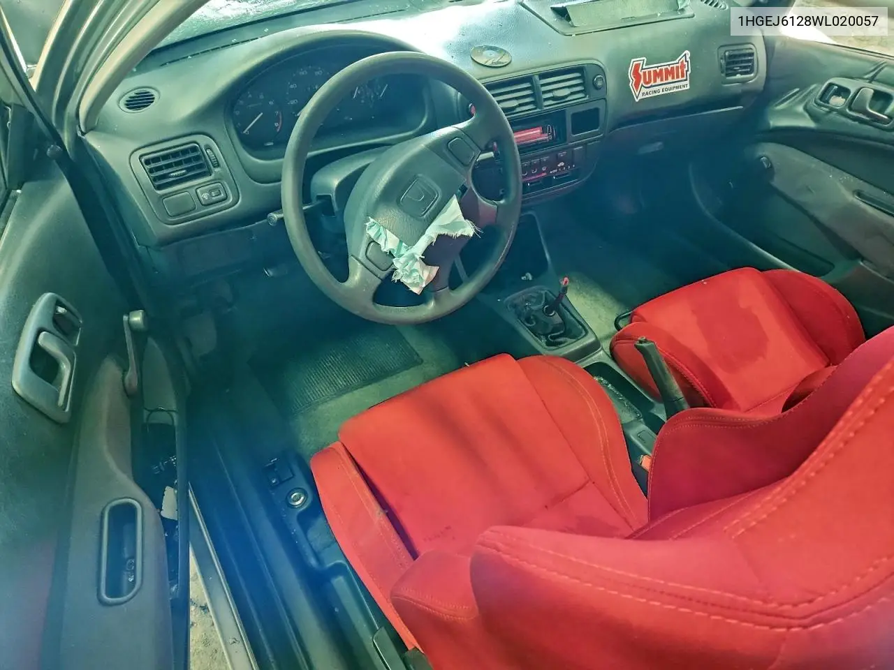 1HGEJ6128WL020057 1998 Honda Civic Dx