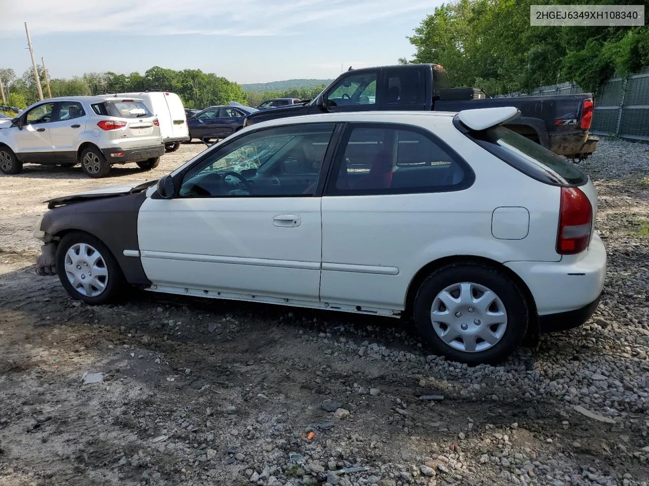 2HGEJ6349XH108340 1999 Honda Civic Dx