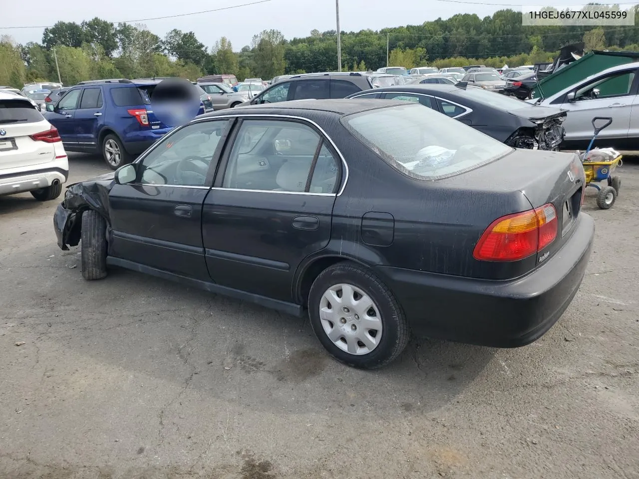 1HGEJ6677XL045599 1999 Honda Civic Lx