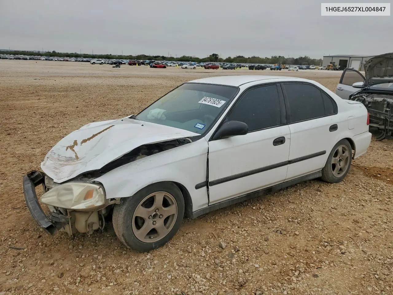 1HGEJ6527XL004847 1999 Honda Civic Dx
