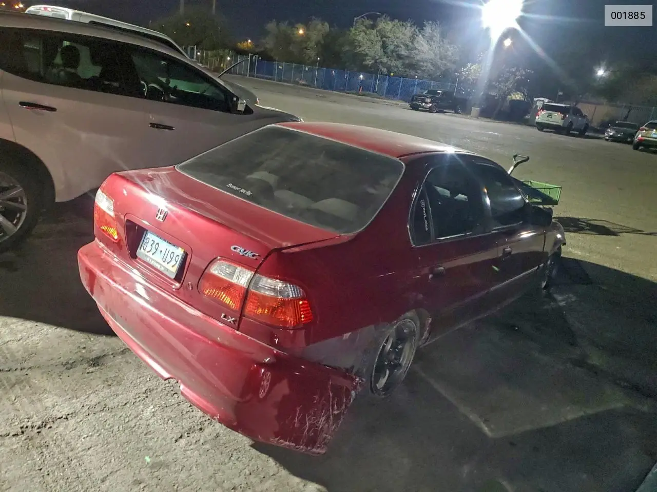 001885 1999 Honda Civic Lx