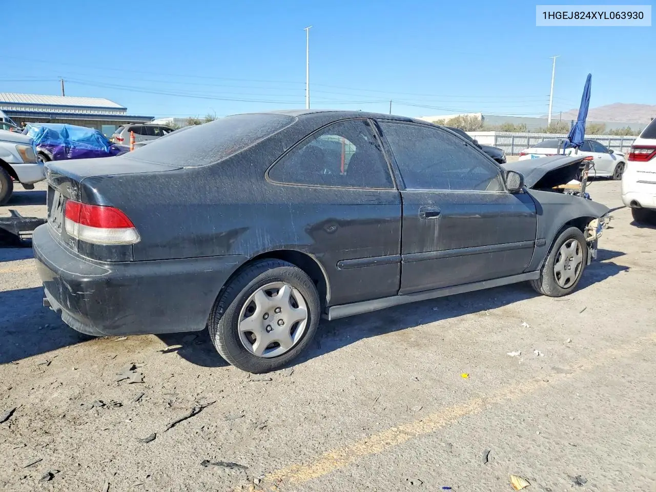 1HGEJ824XYL063930 2000 Honda Civic Ex