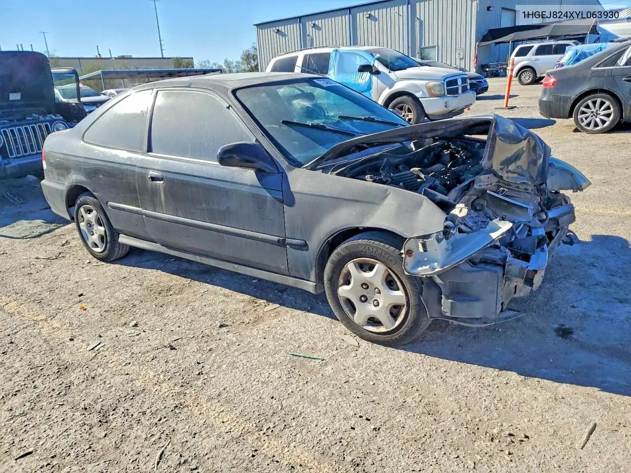 1HGEJ824XYL063930 2000 Honda Civic Ex
