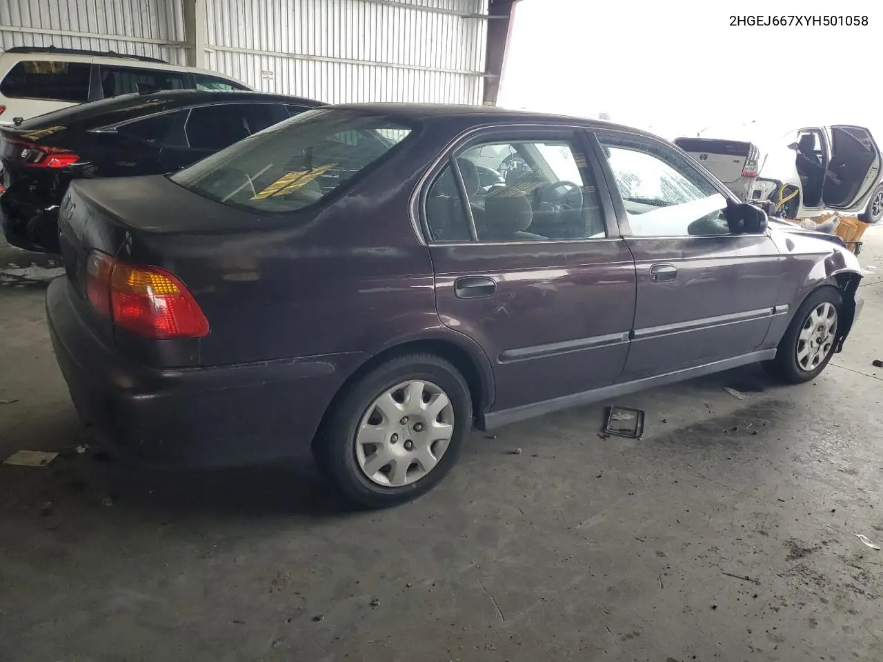 2HGEJ667XYH501058 2000 Honda Civic Lx