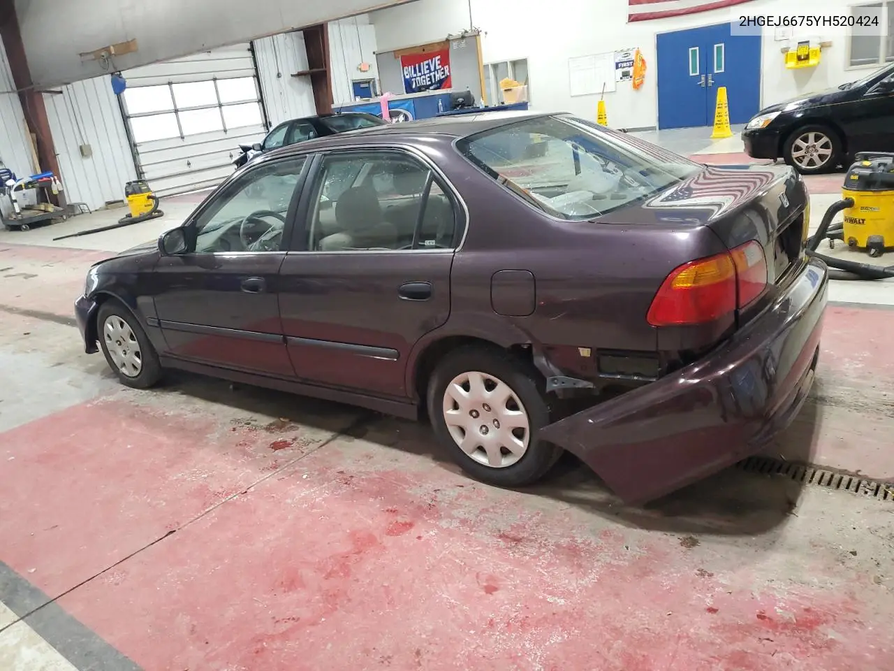 2HGEJ6675YH520424 2000 Honda Civic Lx