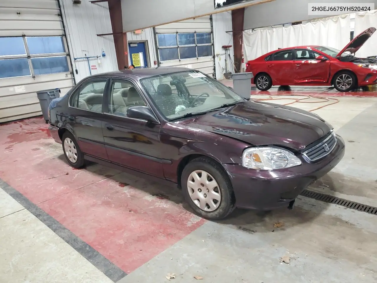 2HGEJ6675YH520424 2000 Honda Civic Lx