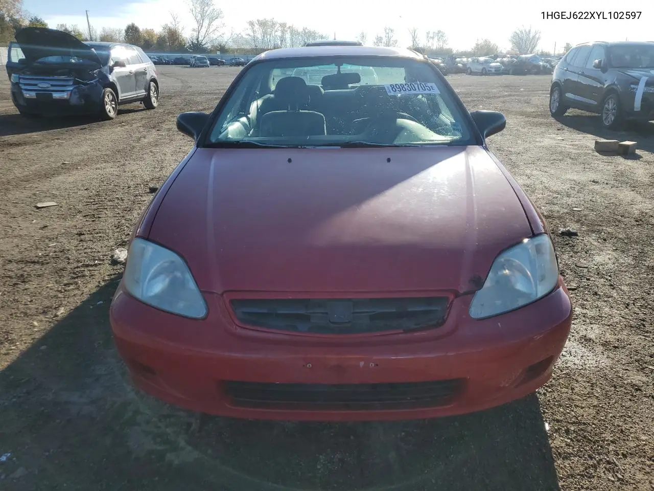 1HGEJ622XYL102597 2000 Honda Civic Dx