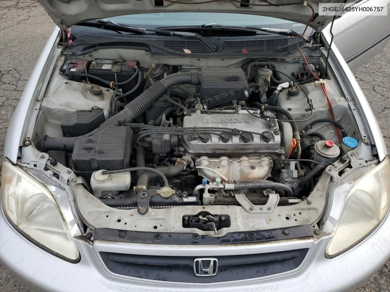 2HGEJ6425YH006757 2000 Honda Civic Cx