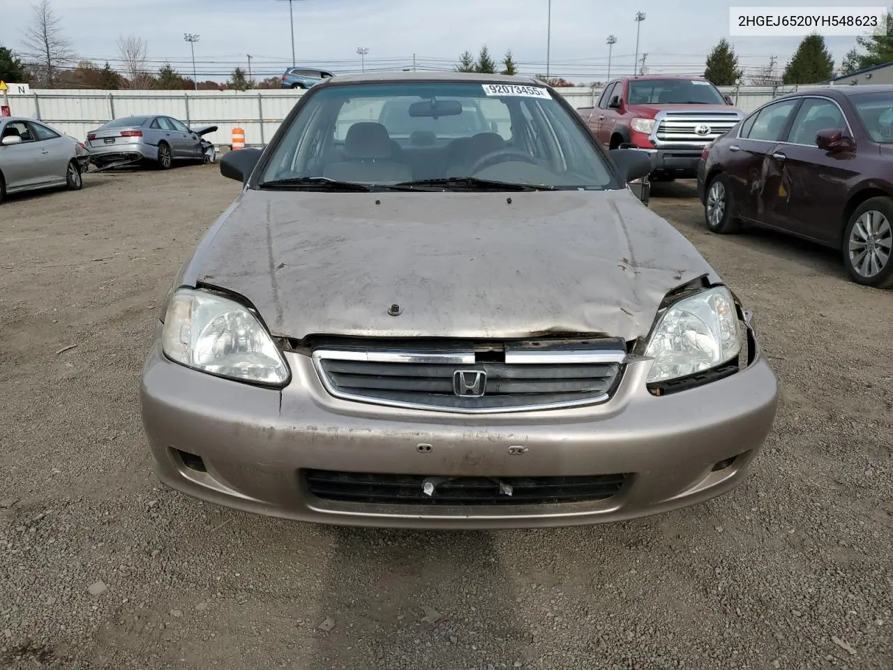 2HGEJ6520YH548623 2000 Honda Civic Dx