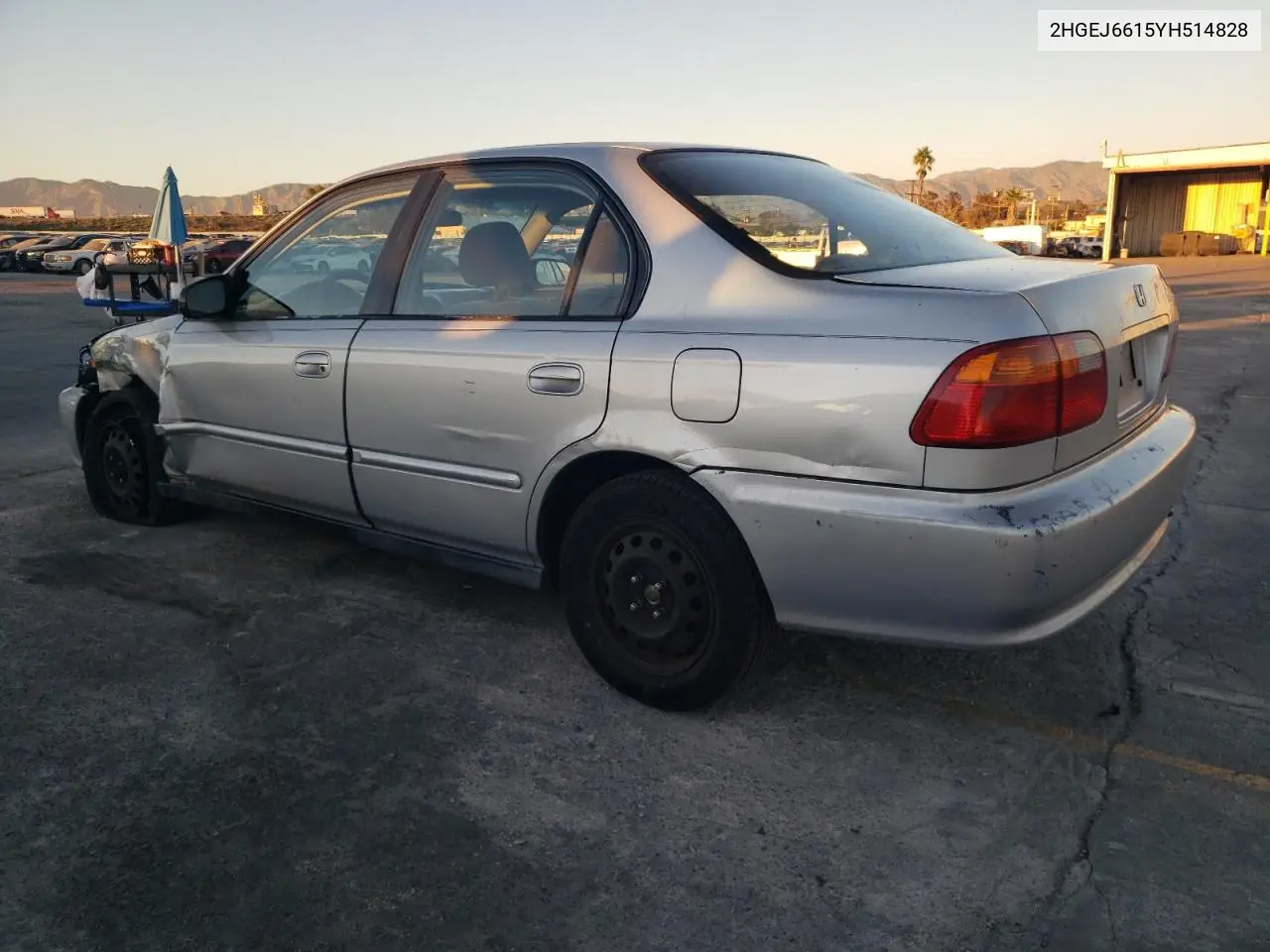 2HGEJ6615YH514828 2000 Honda Civic Base
