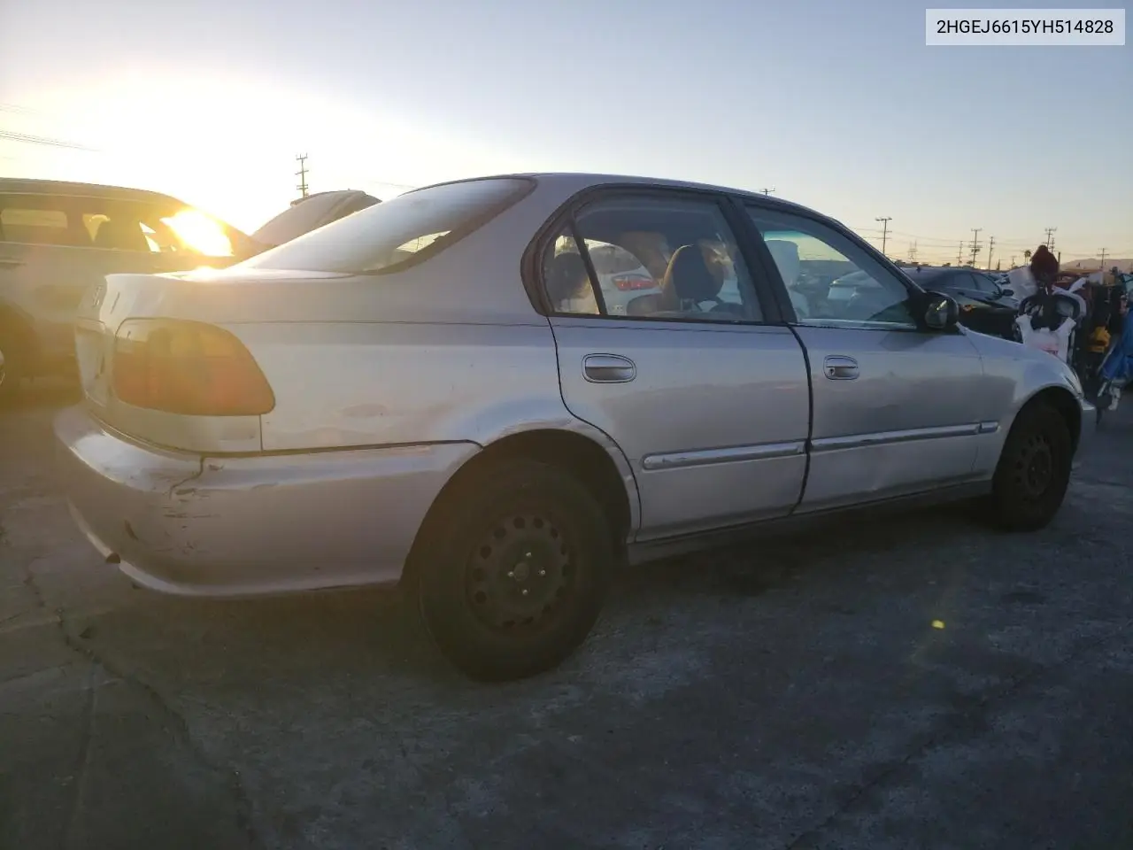 2HGEJ6615YH514828 2000 Honda Civic Base