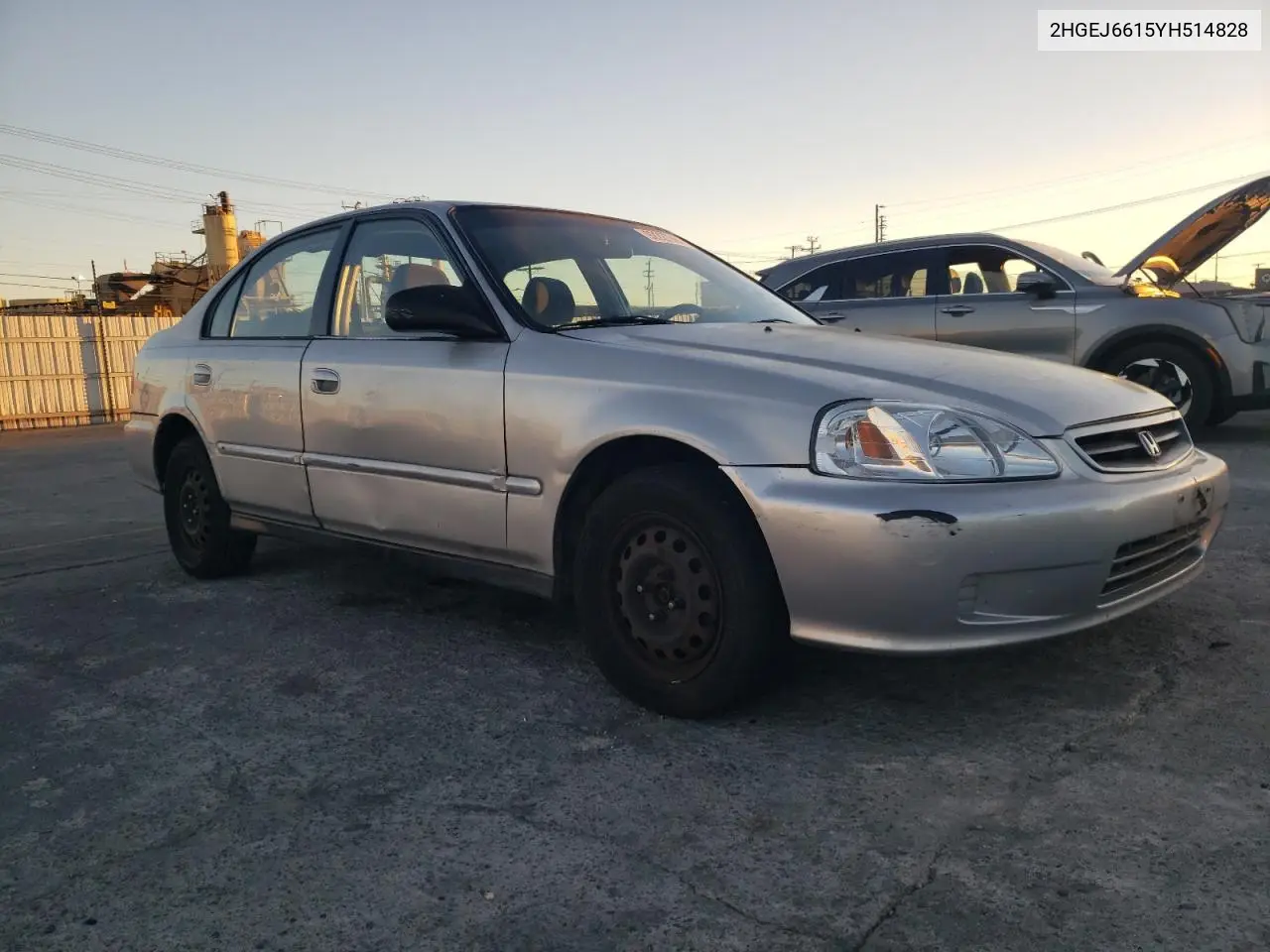 2HGEJ6615YH514828 2000 Honda Civic Base