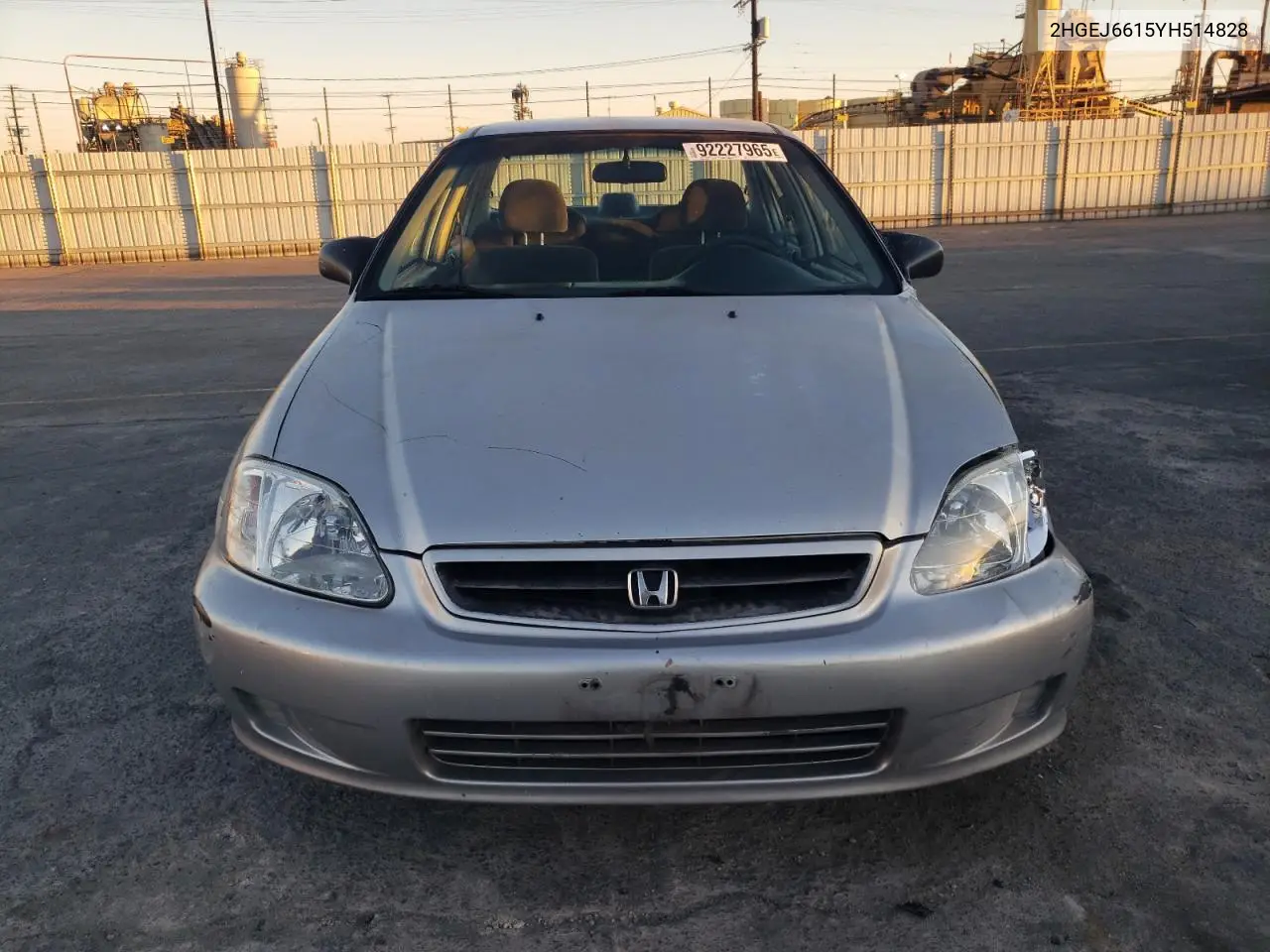2HGEJ6615YH514828 2000 Honda Civic Base