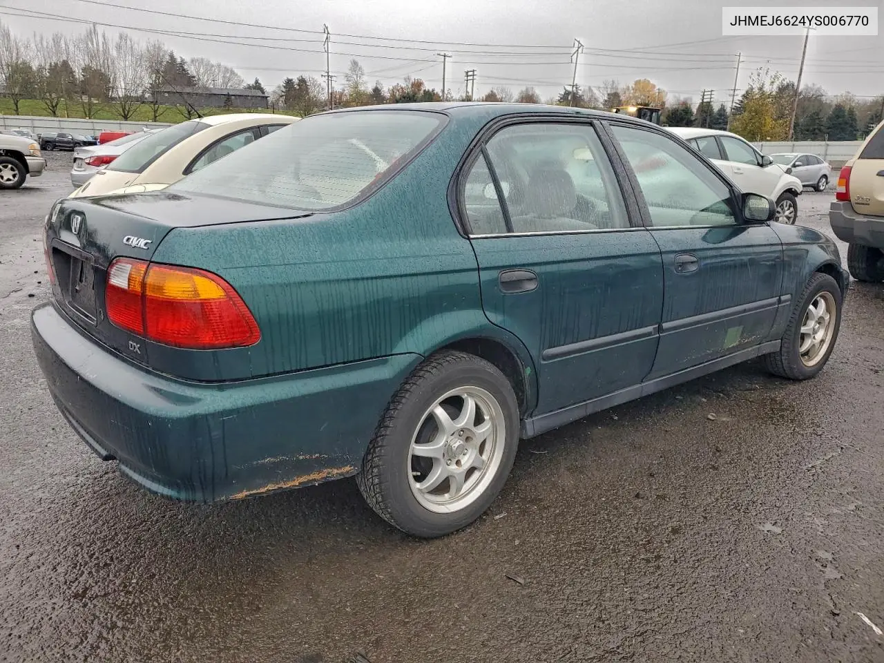 JHMEJ6624YS006770 2000 Honda Civic Dx