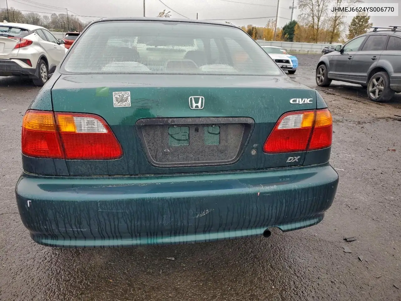 JHMEJ6624YS006770 2000 Honda Civic Dx