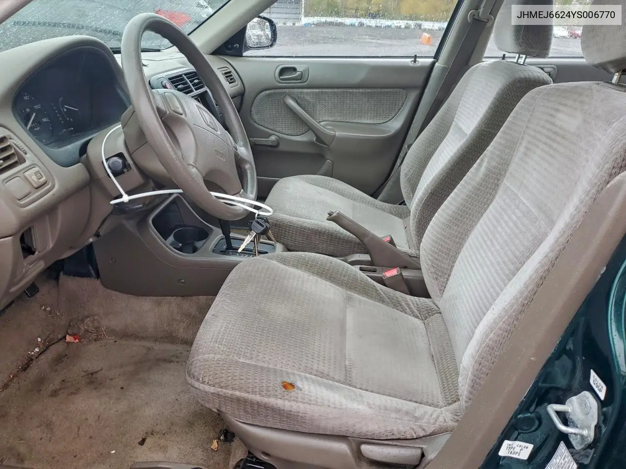 JHMEJ6624YS006770 2000 Honda Civic Dx