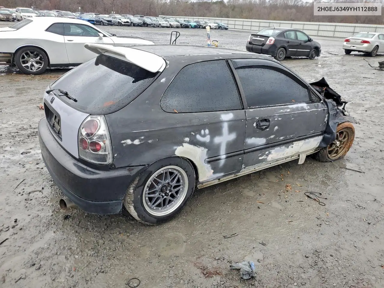 2HGEJ6349YH112888 2000 Honda Civic Dx