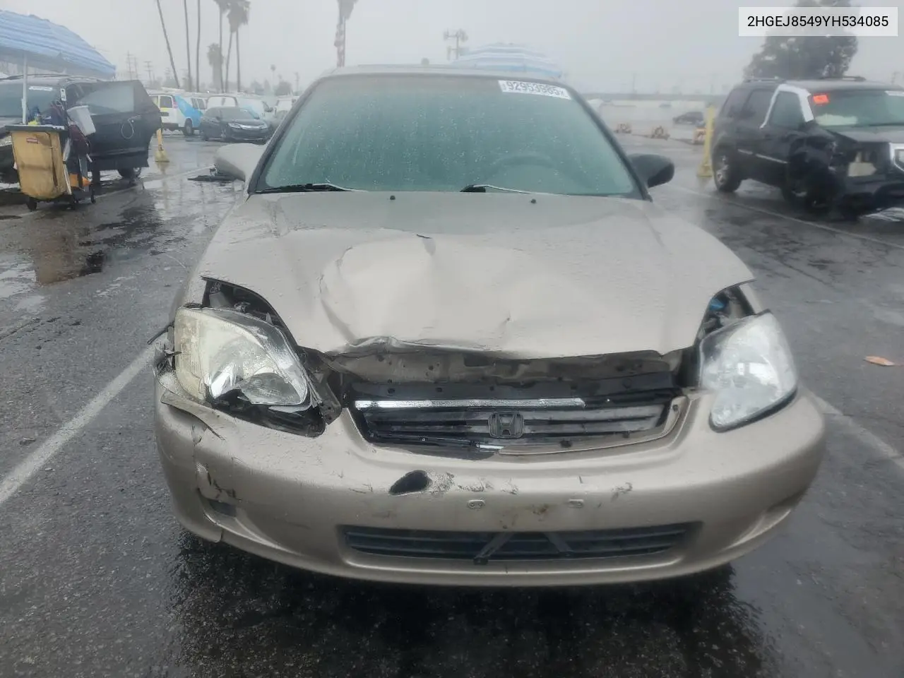 2HGEJ8549YH534085 2000 Honda Civic Ex