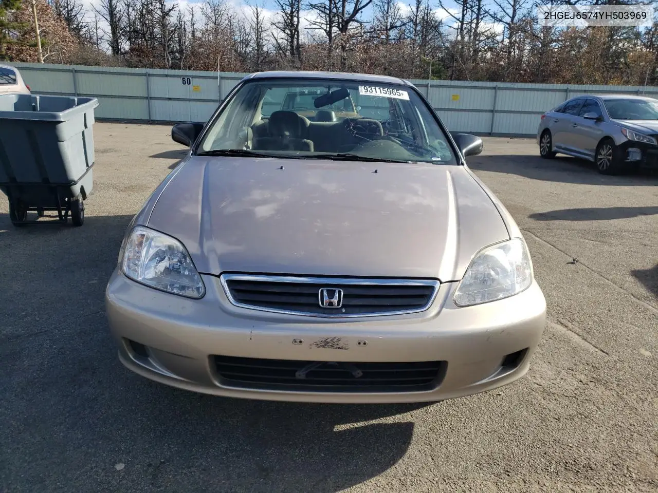 2HGEJ6574YH503969 2000 Honda Civic Lx