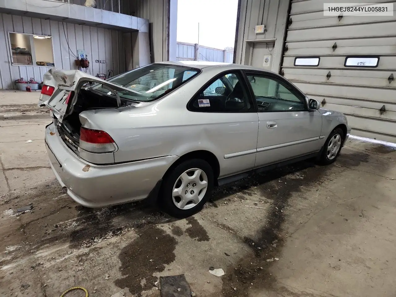 1HGEJ8244YL005831 2000 Honda Civic Ex
