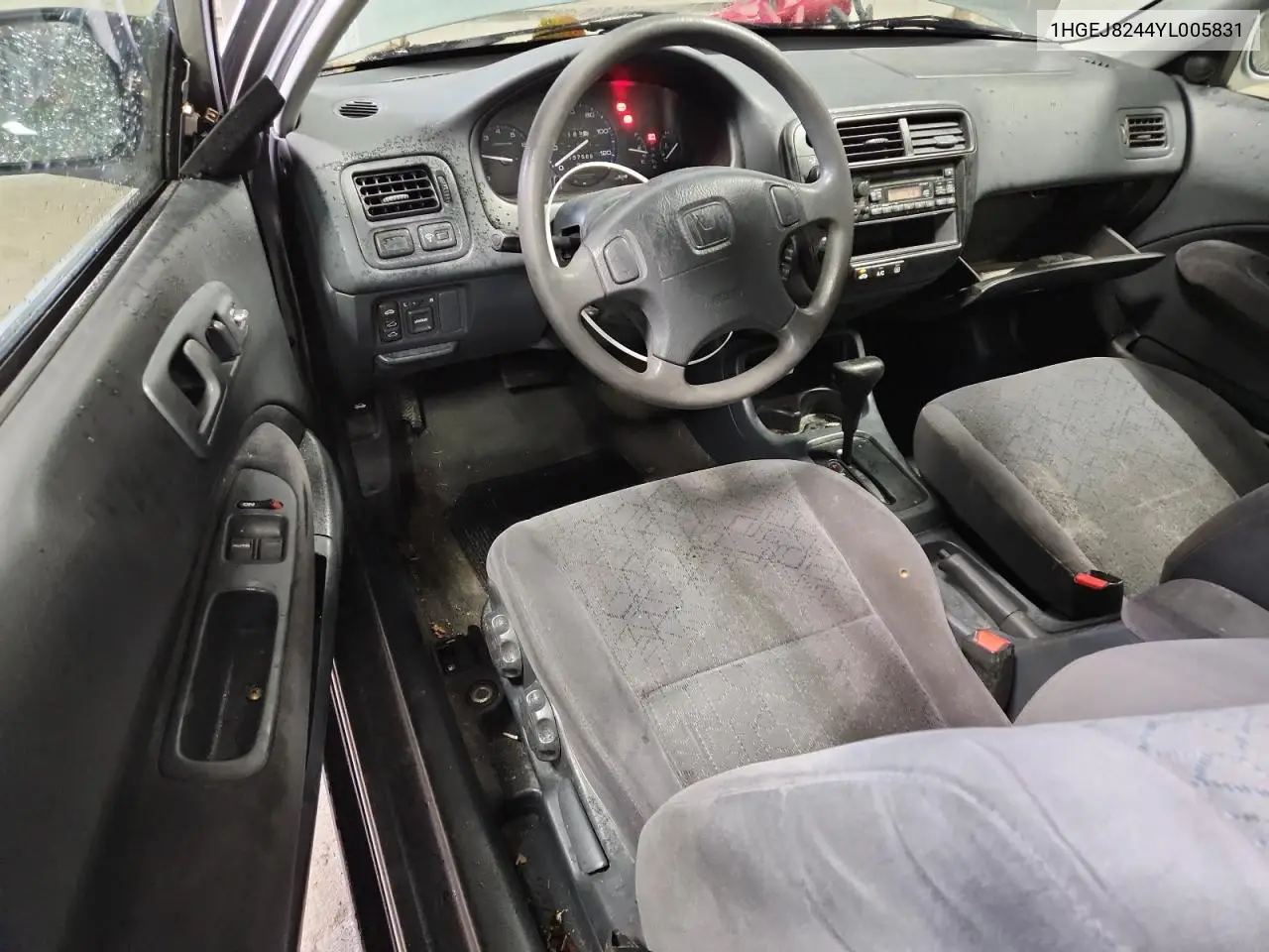 1HGEJ8244YL005831 2000 Honda Civic Ex