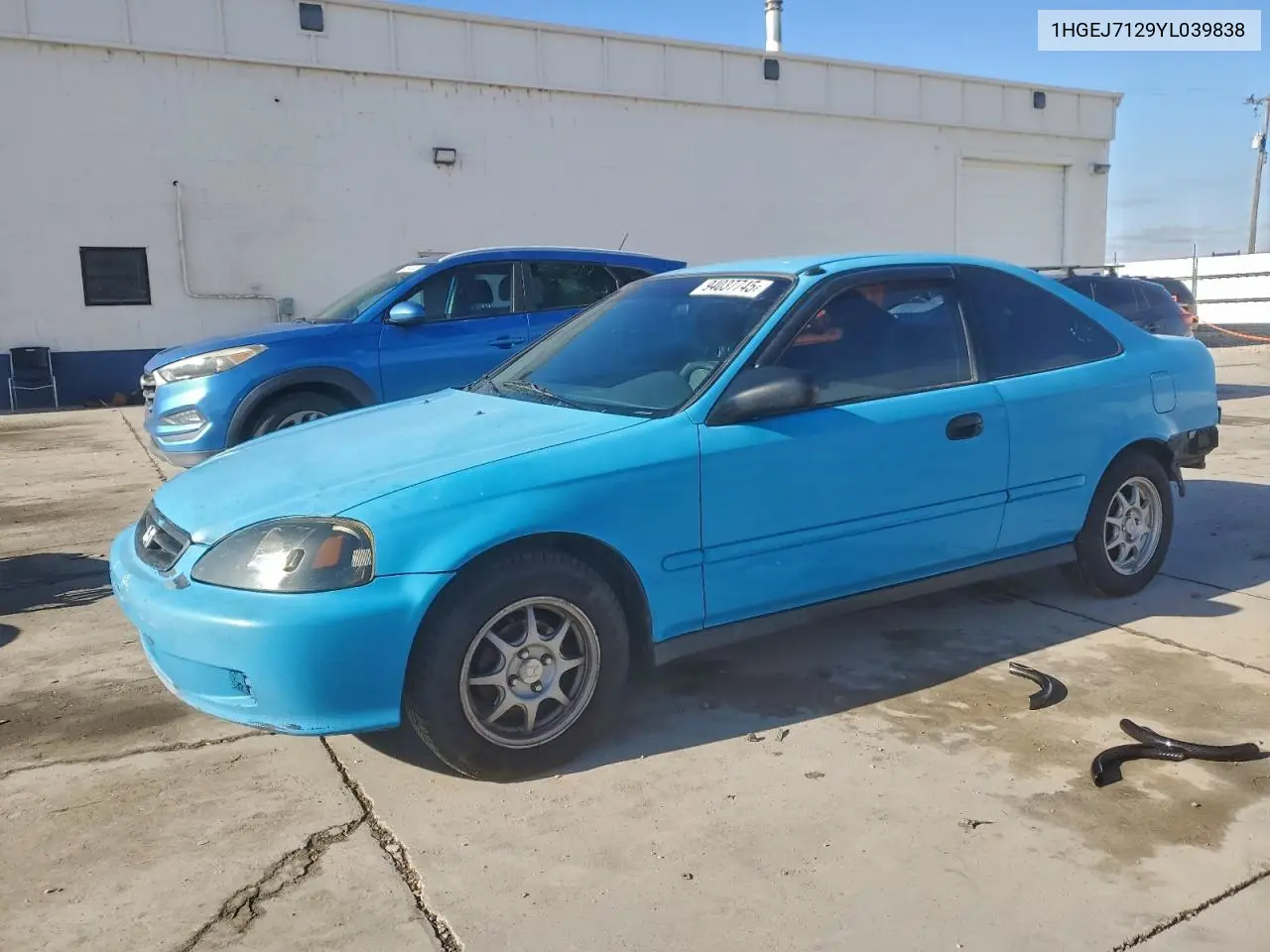 1HGEJ7129YL039838 2000 Honda Civic Hx
