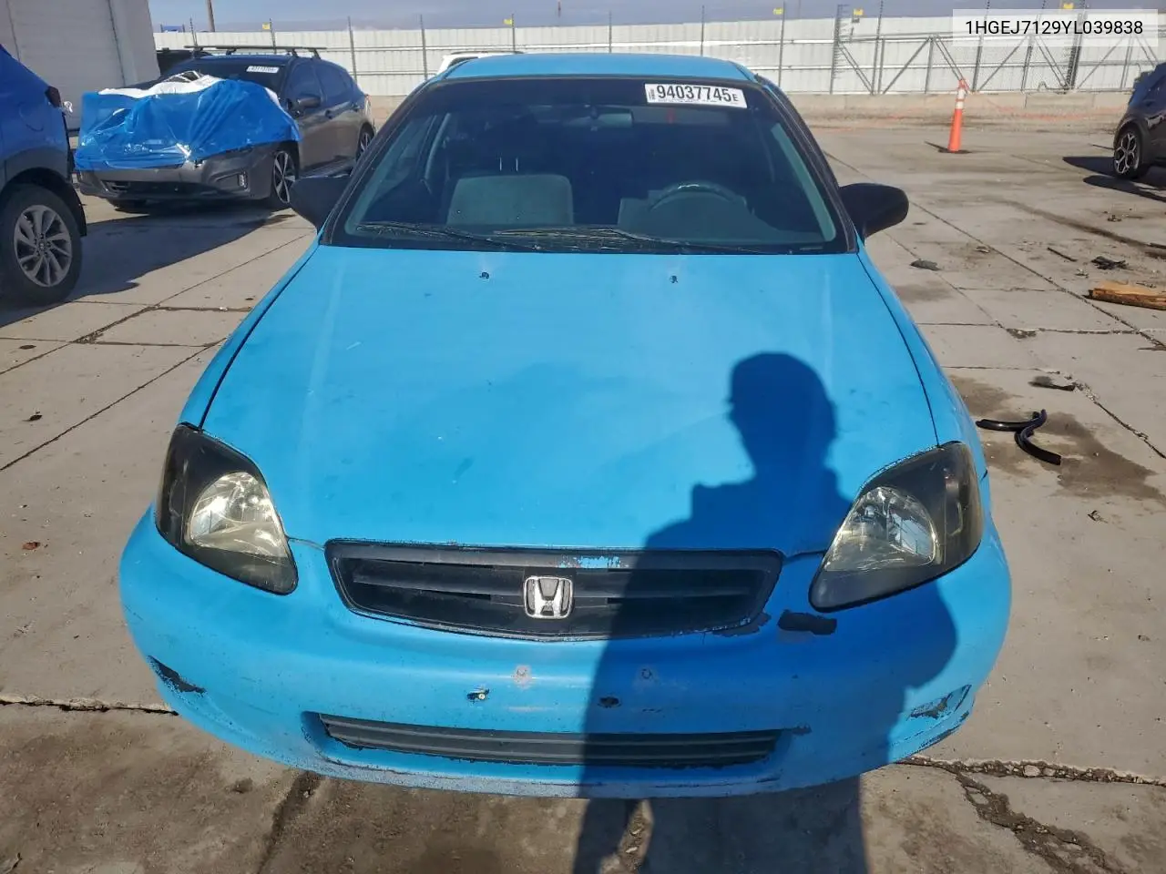 1HGEJ7129YL039838 2000 Honda Civic Hx