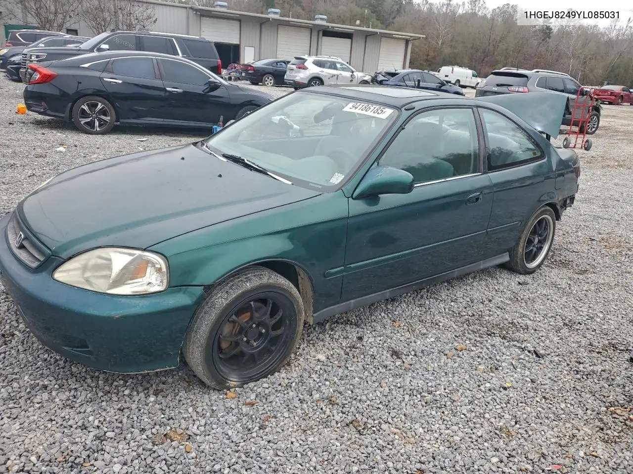 1HGEJ8249YL085031 2000 Honda Civic Ex
