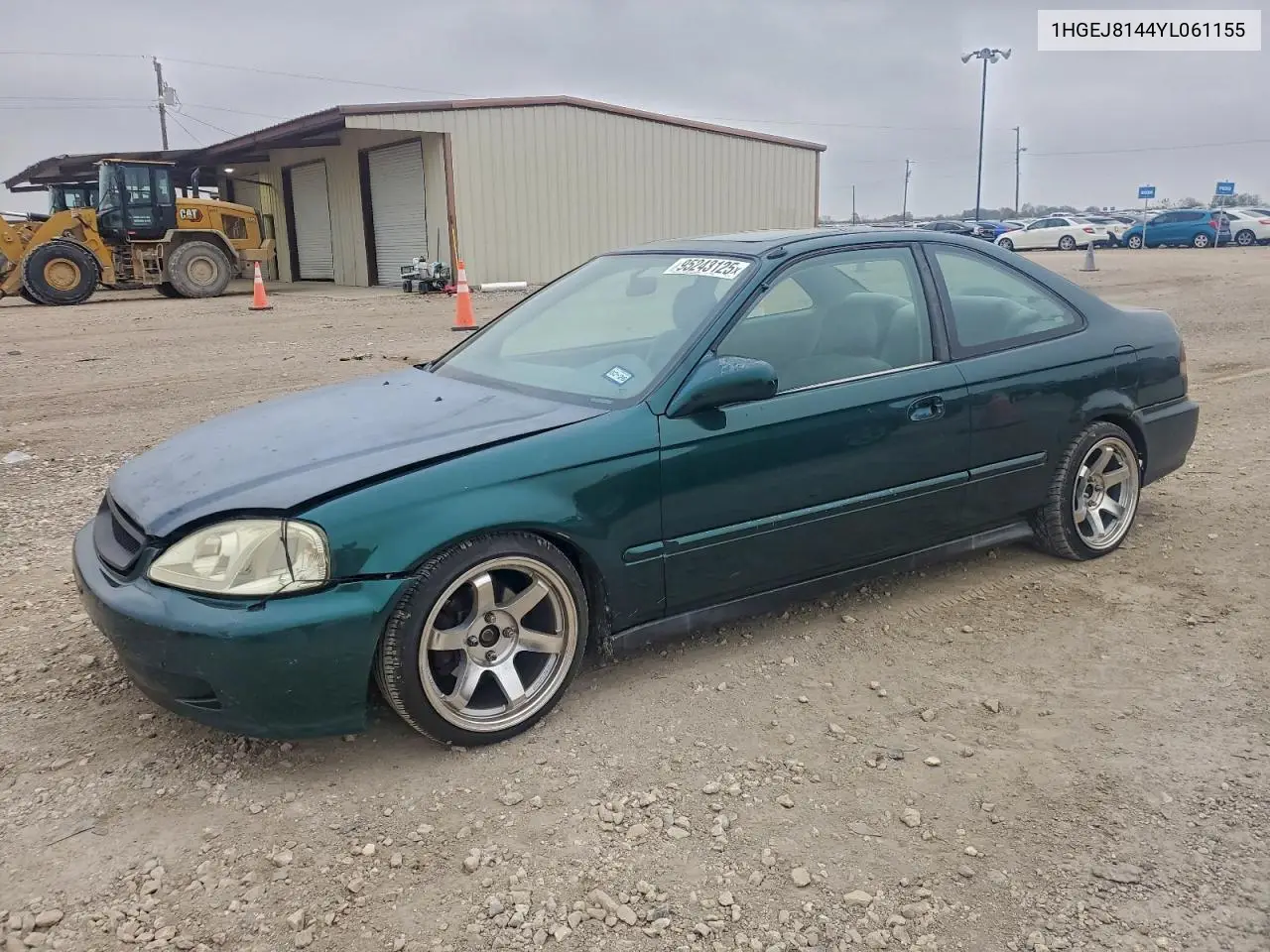 1HGEJ8144YL061155 2000 Honda Civic Ex