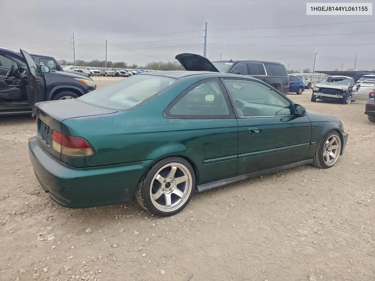1HGEJ8144YL061155 2000 Honda Civic Ex