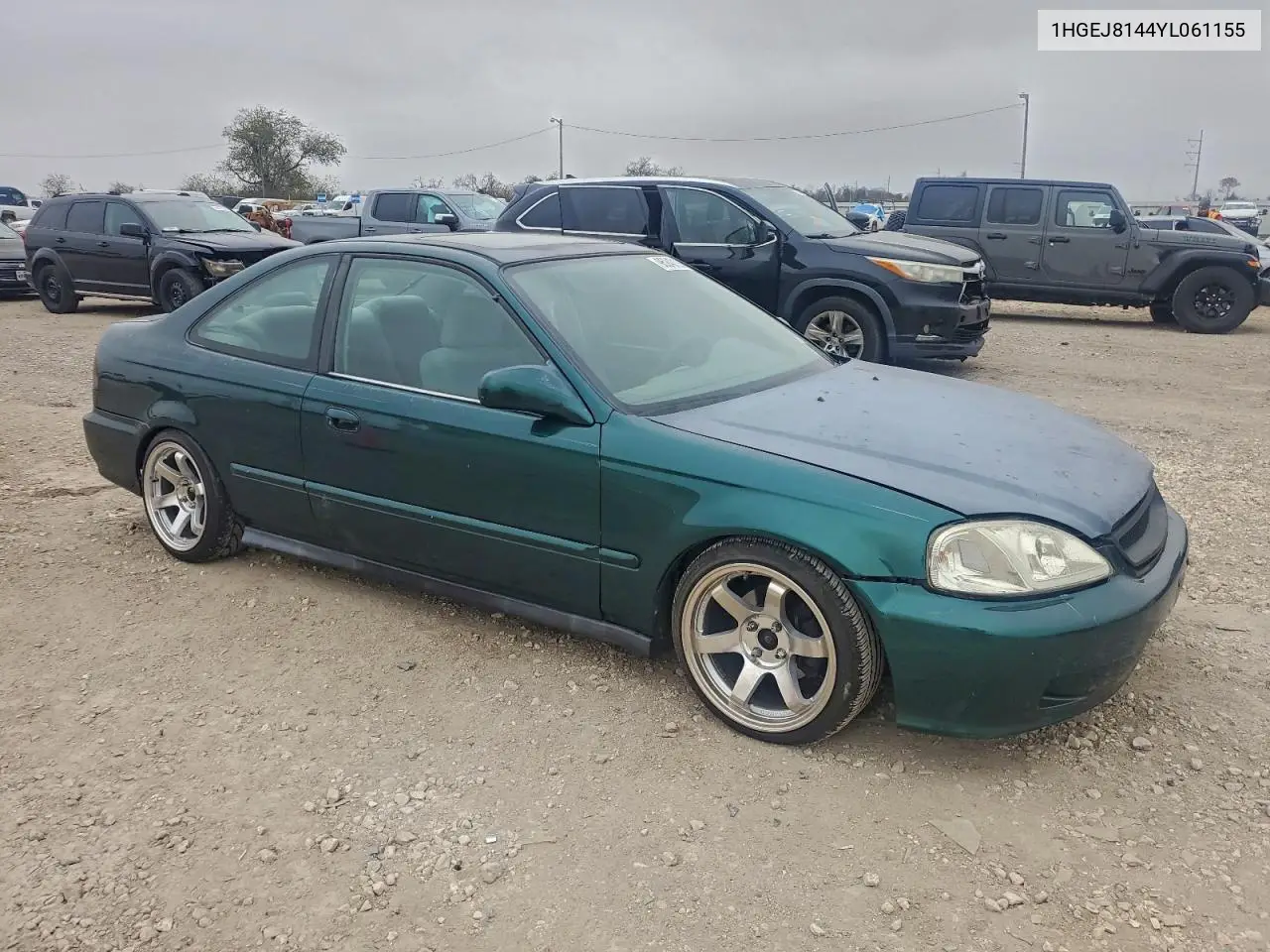 1HGEJ8144YL061155 2000 Honda Civic Ex