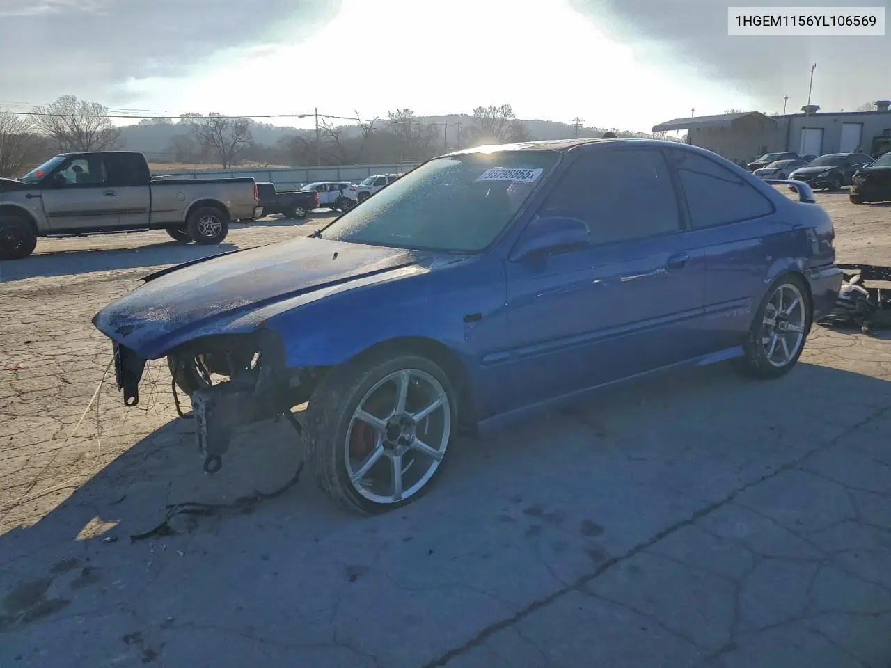 1HGEM1156YL106569 2000 Honda Civic Si