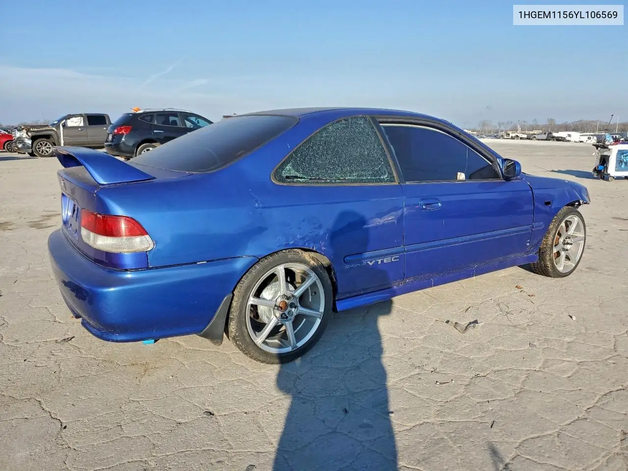 1HGEM1156YL106569 2000 Honda Civic Si